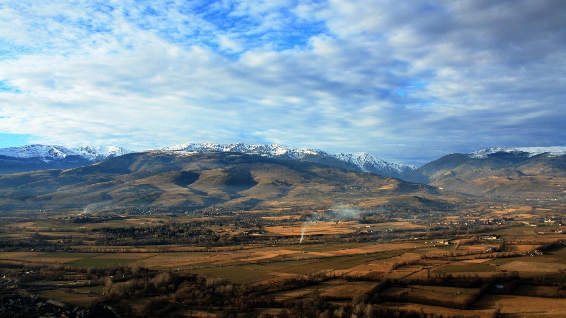 1920x1080 Fontanals Tag wallpaper: Panoramic Spain View Andorra Mountain, Desktop