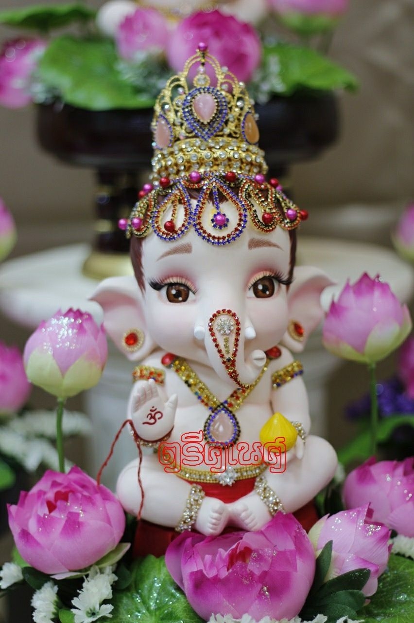 860x1280 พระพิฆเนศ. Ganesh image, Baby ganesha, Ganesh statue, Phone