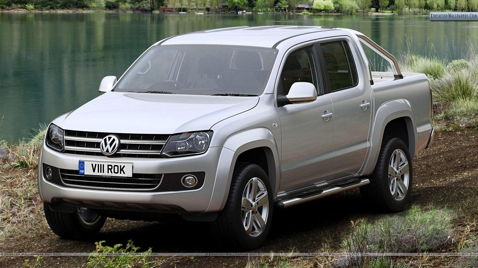 1920x1080 Volkswagen Amarok Near Lake Wallpaper, Desktop