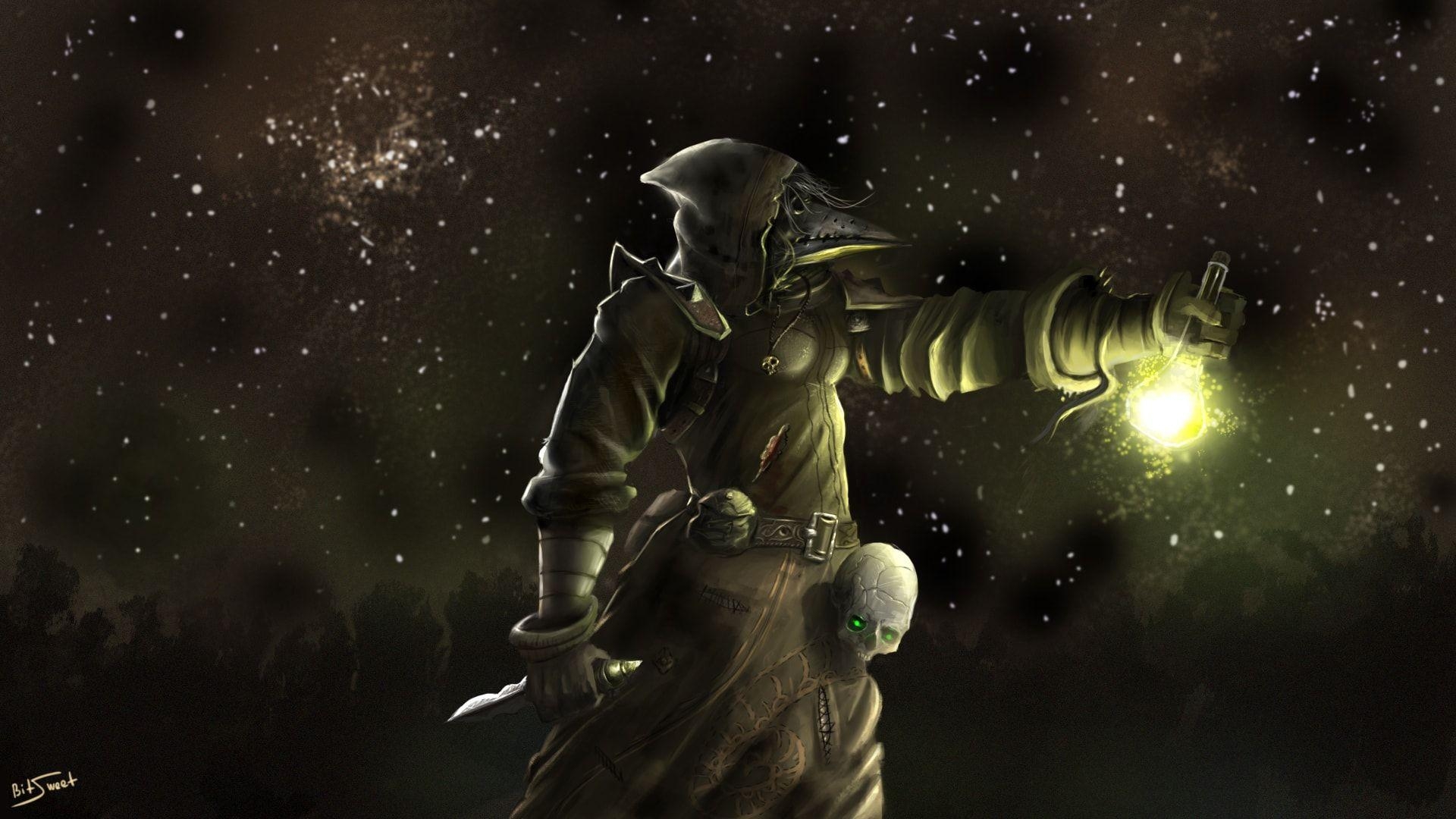 1920x1080 Darkest Dungeon: Plague Doctor HD Desktop Wallpaperwallpaper.net, Desktop