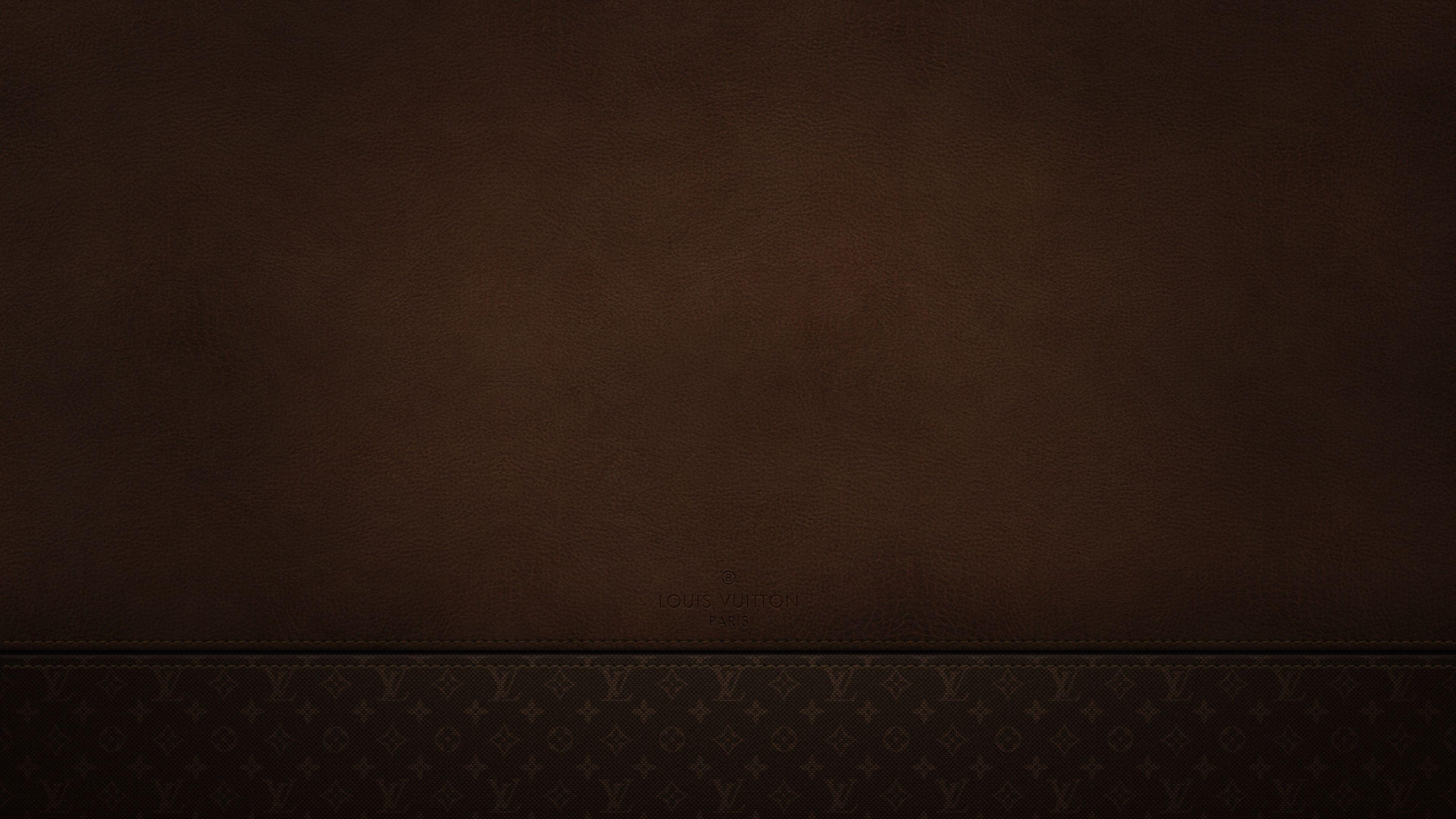 3840x2160 Download Wallpaper  Louis vuitton, Leather, Brand 4K, Desktop