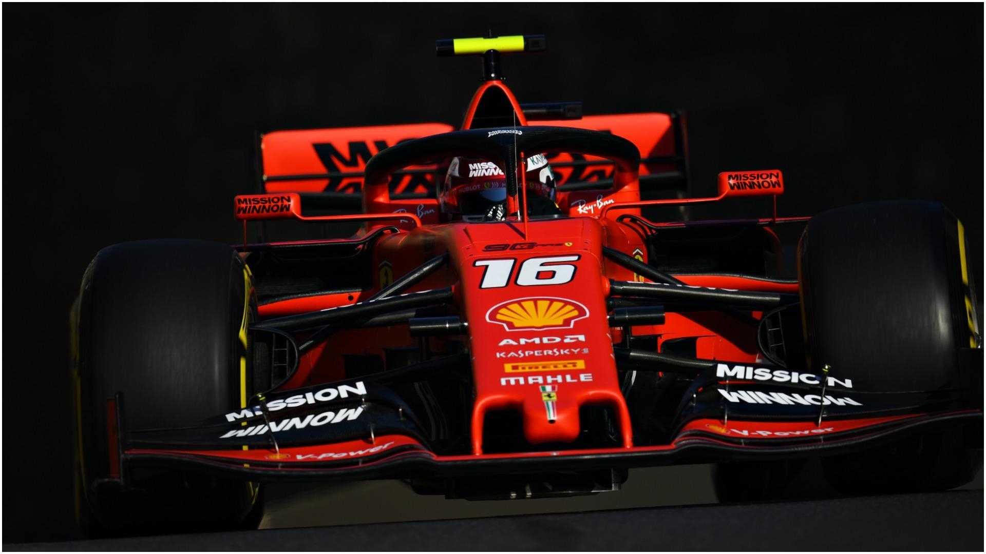 1920x1080 Formula One: Ferraris Fastest On Stop Start Day In Baku. Sporting, Desktop