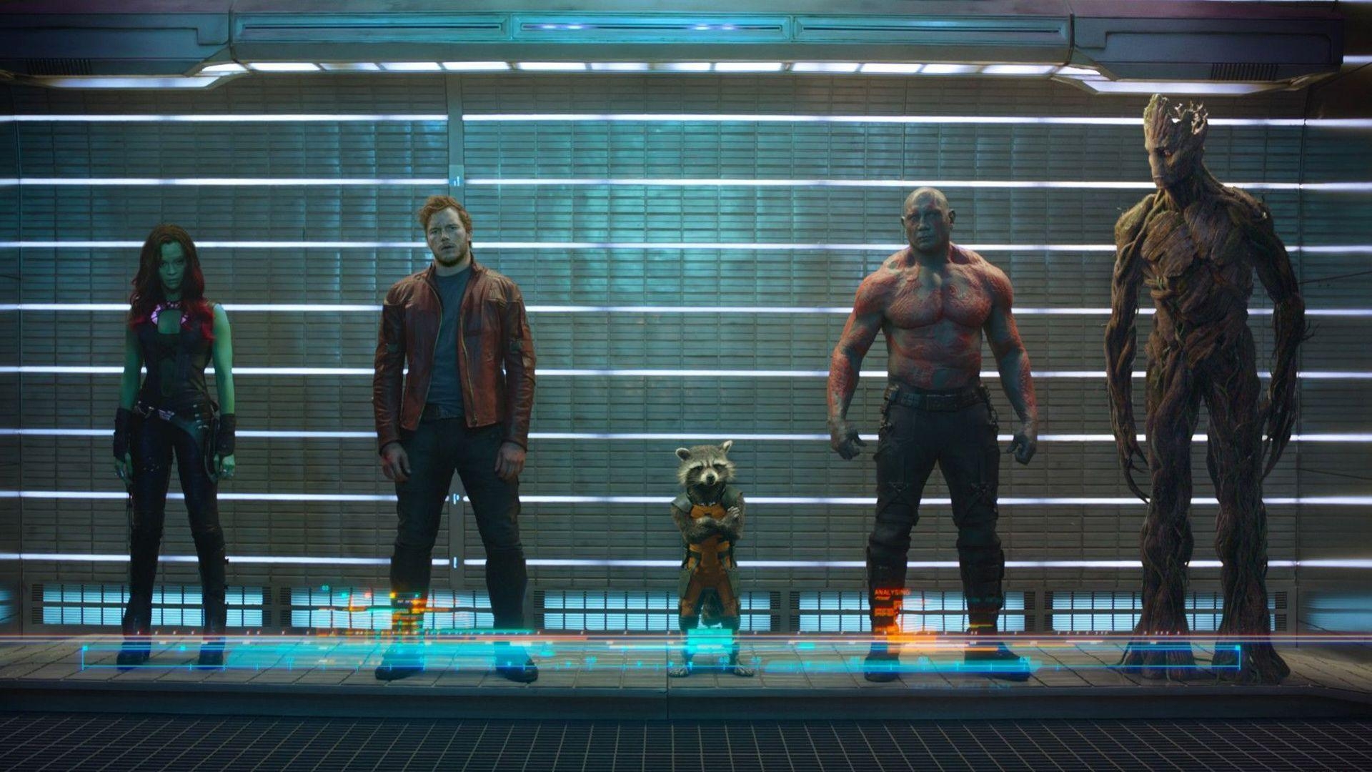 1920x1080 Guardians Of The Galaxy Groot Drax Destroyer Science Fiction Star, Desktop