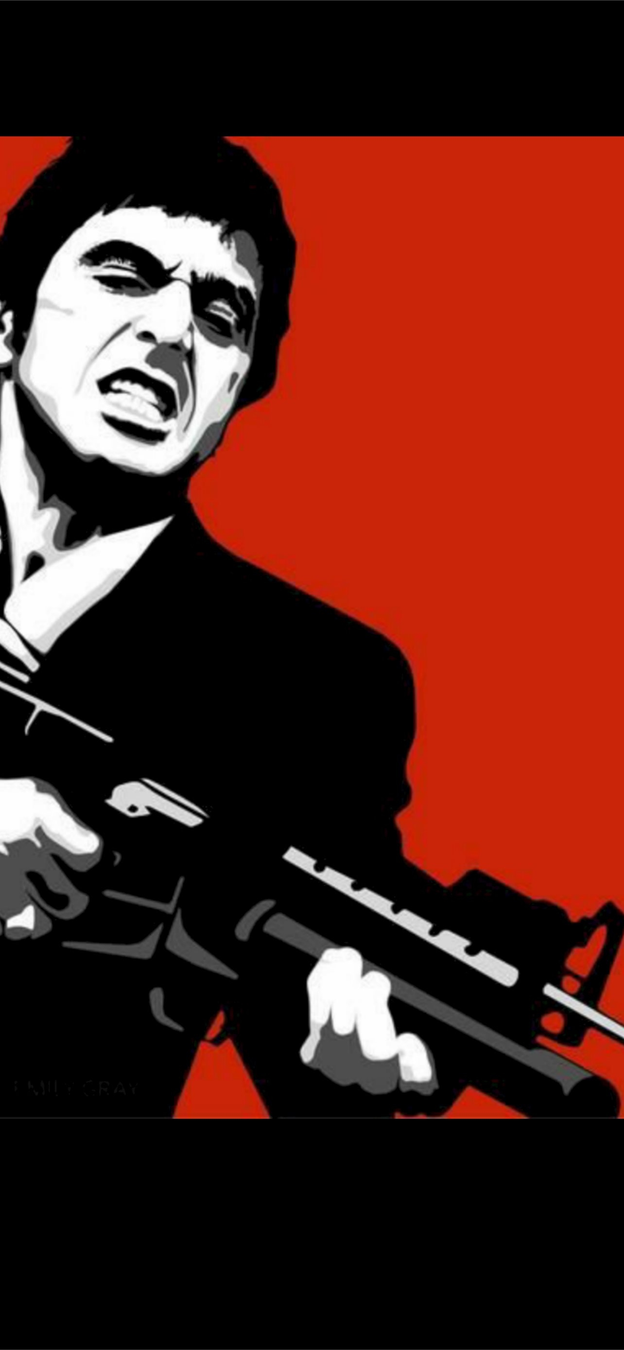 1290x2780 scarface iPhone Wallpaper Free Download, Phone