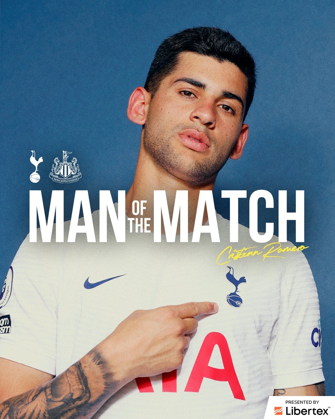 1080x1350 Tottenham Hotspur Romero, Man of the Match, Phone