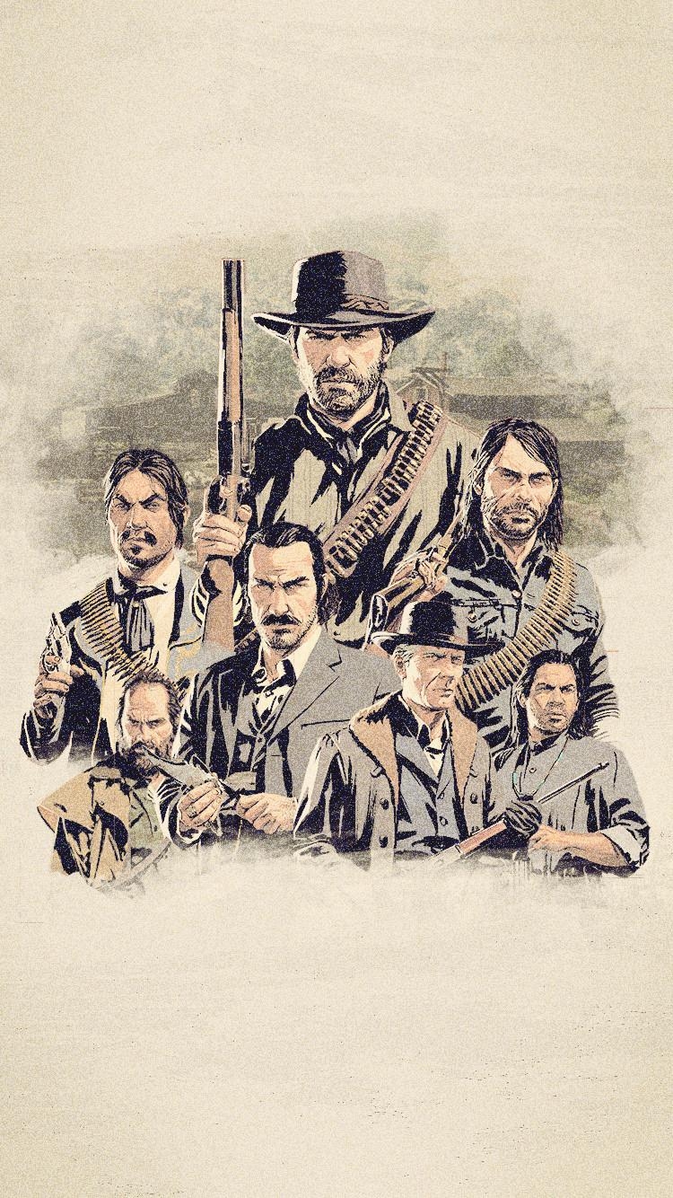 750x1340 Red Dead Redemption 2 Wallpaper: 15 Image for your desktop, Phone