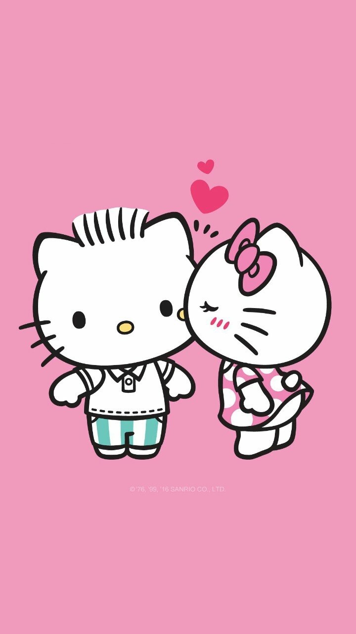 720x1280 Hello Kitty Daniel Valentine Wallpaper Download, Phone