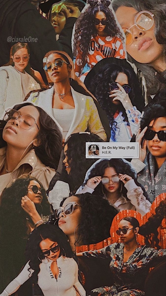 680x1200 H.E.R. Collage ✨. Iconic wallpaper, Edgy wallpaper, iPhone wallpaper pattern, Phone