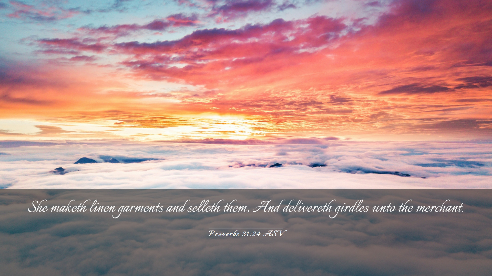 1920x1080 Proverbs 31:24 ASV Desktop Wallpaper, Desktop