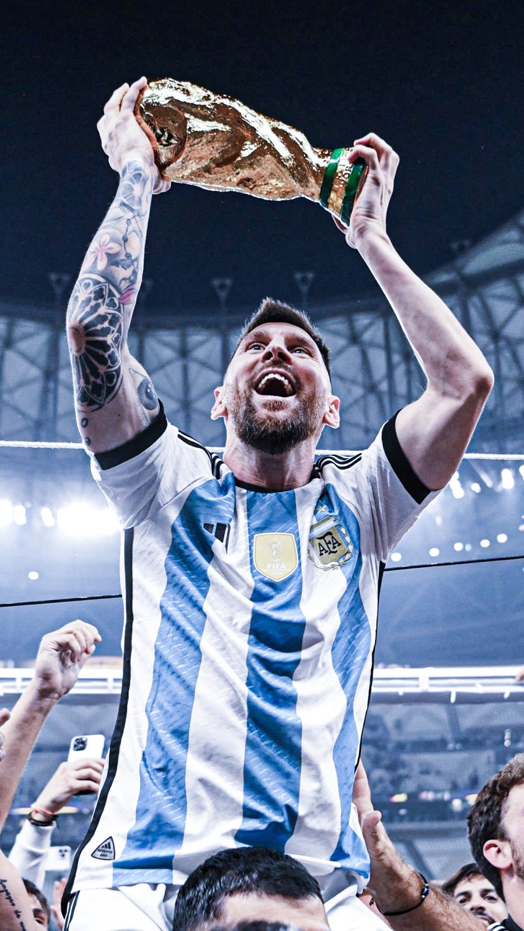 1080x1920 Socios.com with your favorite Leo Messi picture, Phone