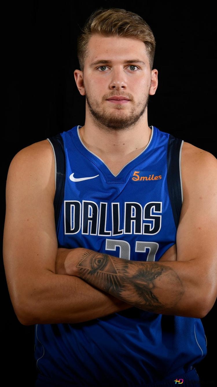 750x1340 Dallas Mavericks basketball player Luka Doncic pose 2K wallpaper download, Phone