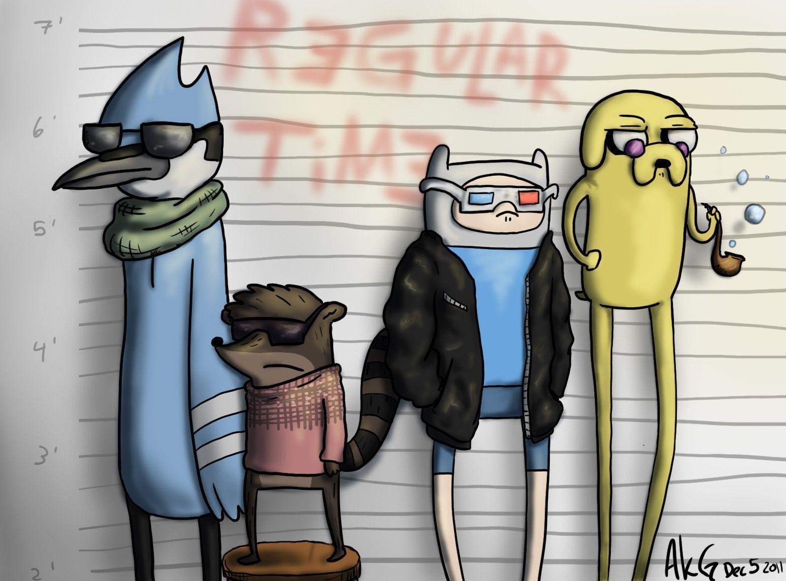 1590x1180 image For > Regular Show Wallpaper HD, Desktop