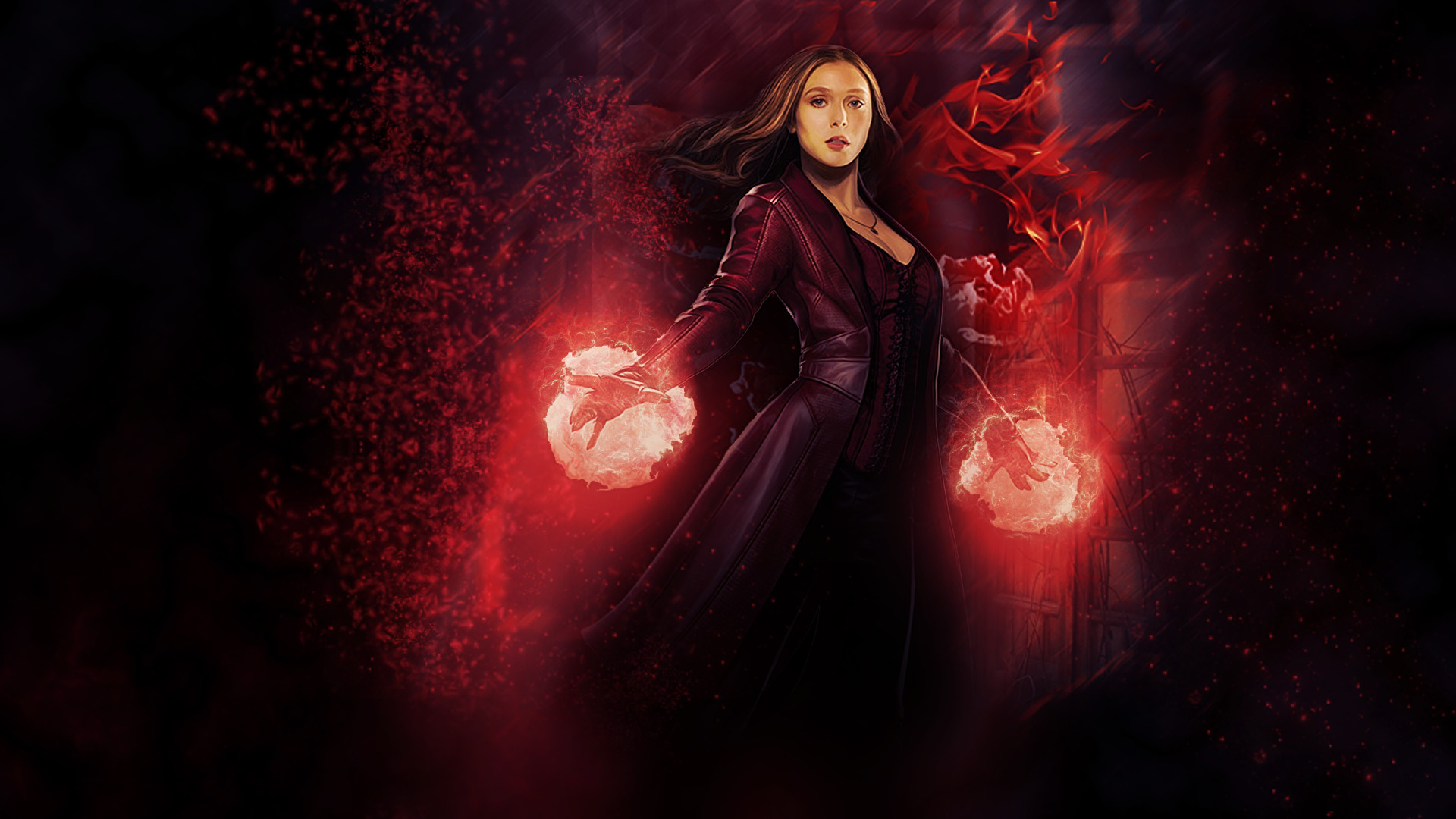 1920x1080 Scarlet Witch Wallpaper, Desktop