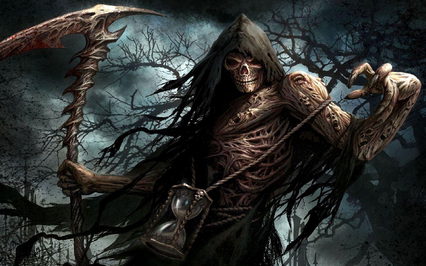 1440x900 Grim Reaper with Angel Wings. Death Reaper Wallpaper. beautiful, Desktop