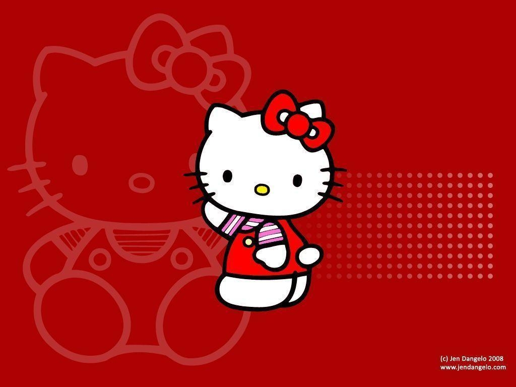 1030x770 Red Hello Kitty Wallpaper, Desktop