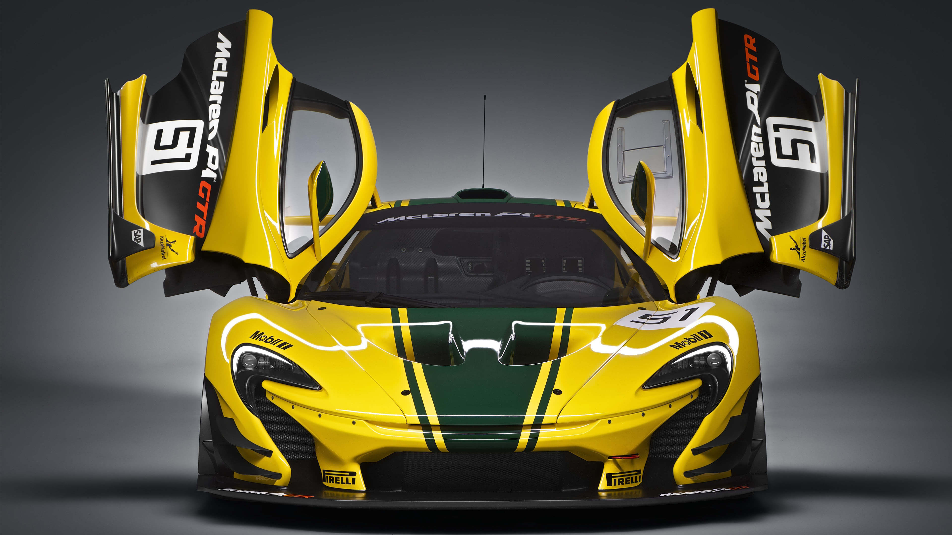 3840x2160 McLaren P1 GTR Front UHD 4K Wallpaper, Desktop