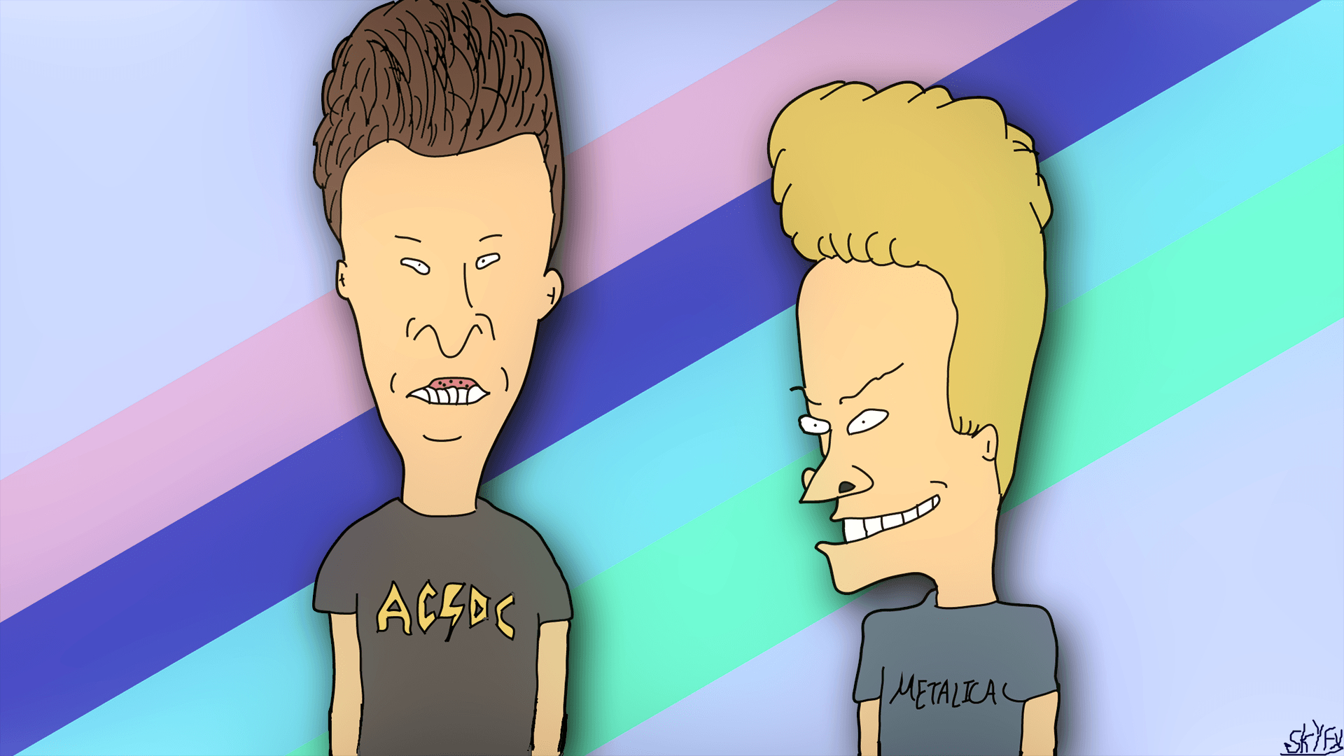 1920x1080 Beavis And Butt Head, Desktop