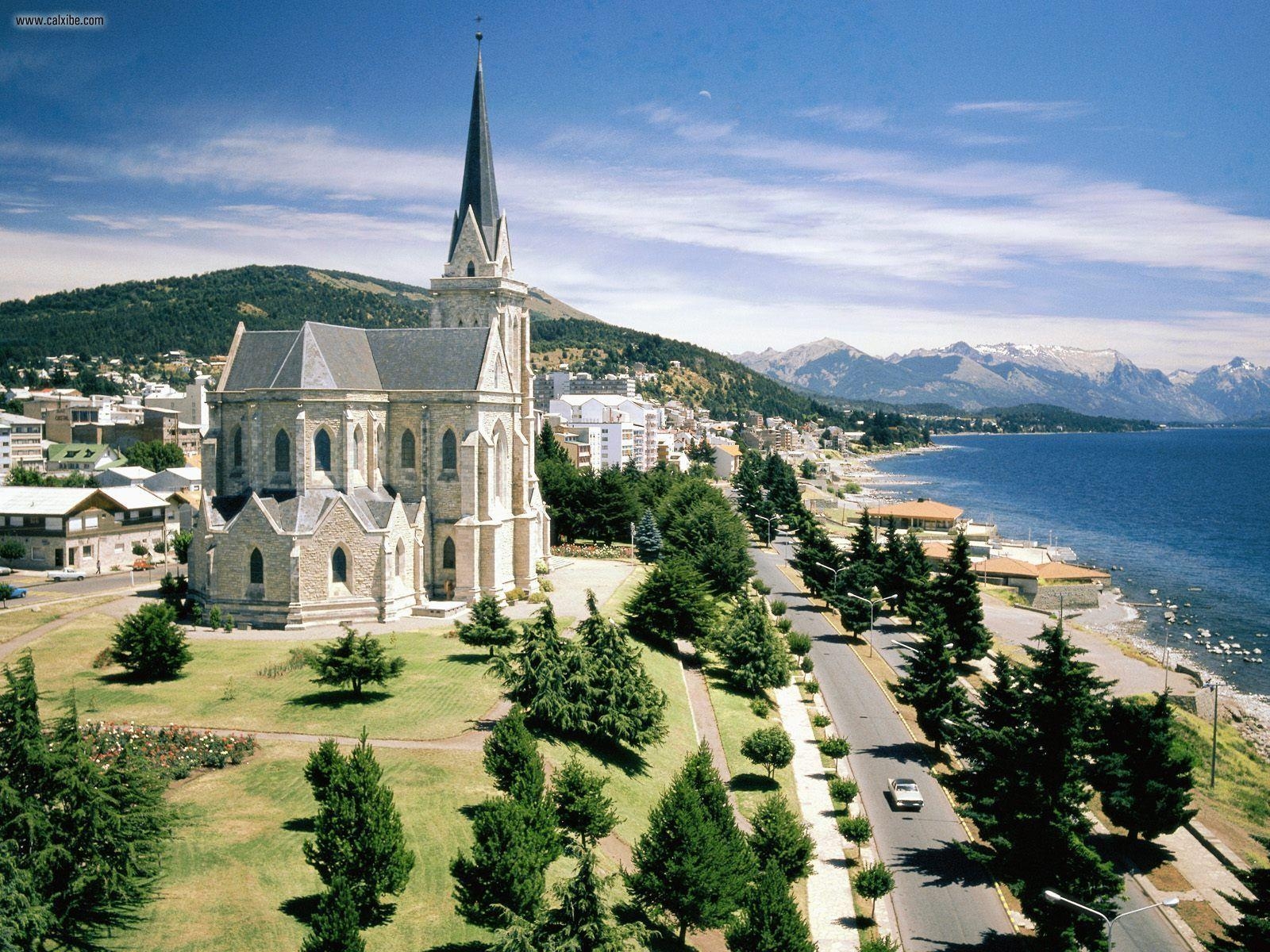 1600x1200 Known places: Nahuel Huapi Lake And Cathedral Bariloche Argentina, Desktop