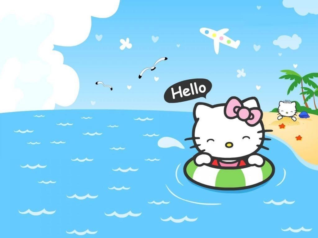 1030x770 Hello Hello Kitty. Dreaming of a Pink Summer. Hello, Desktop