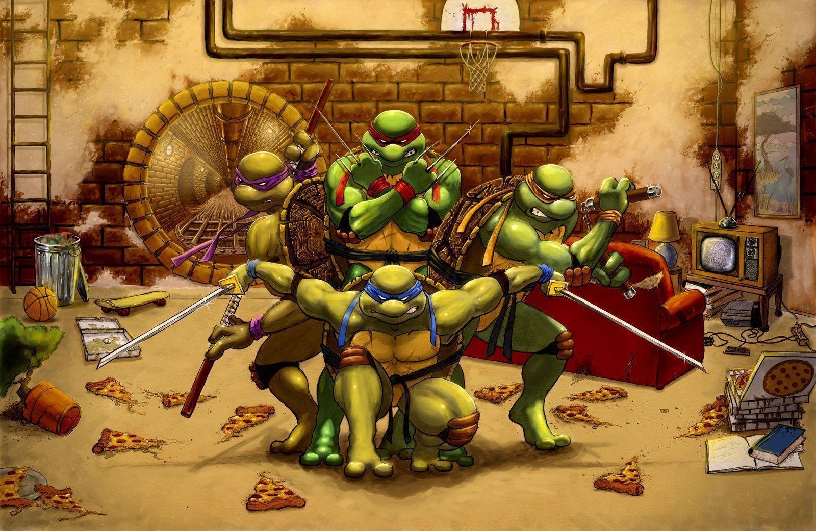 1600x1050 image For > Teenage Mutant Ninja Turtles Art Gallery, Desktop