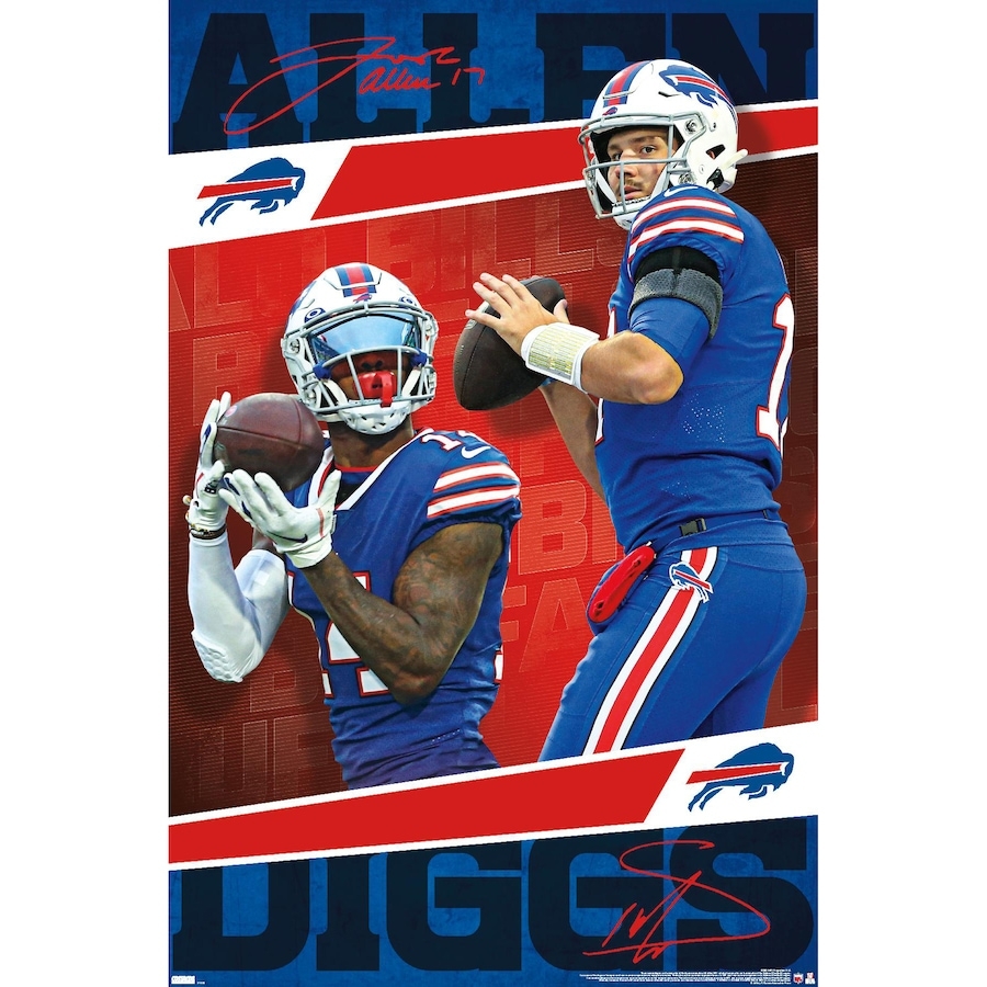 900x900 Buffalo Bills Josh Allen & Stefon Diggs, Phone