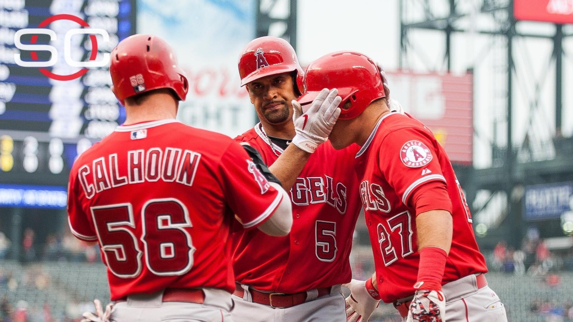 1920x1080 Pujols, Trout Homers Lead Angels Past Rockies, 10 2, Desktop