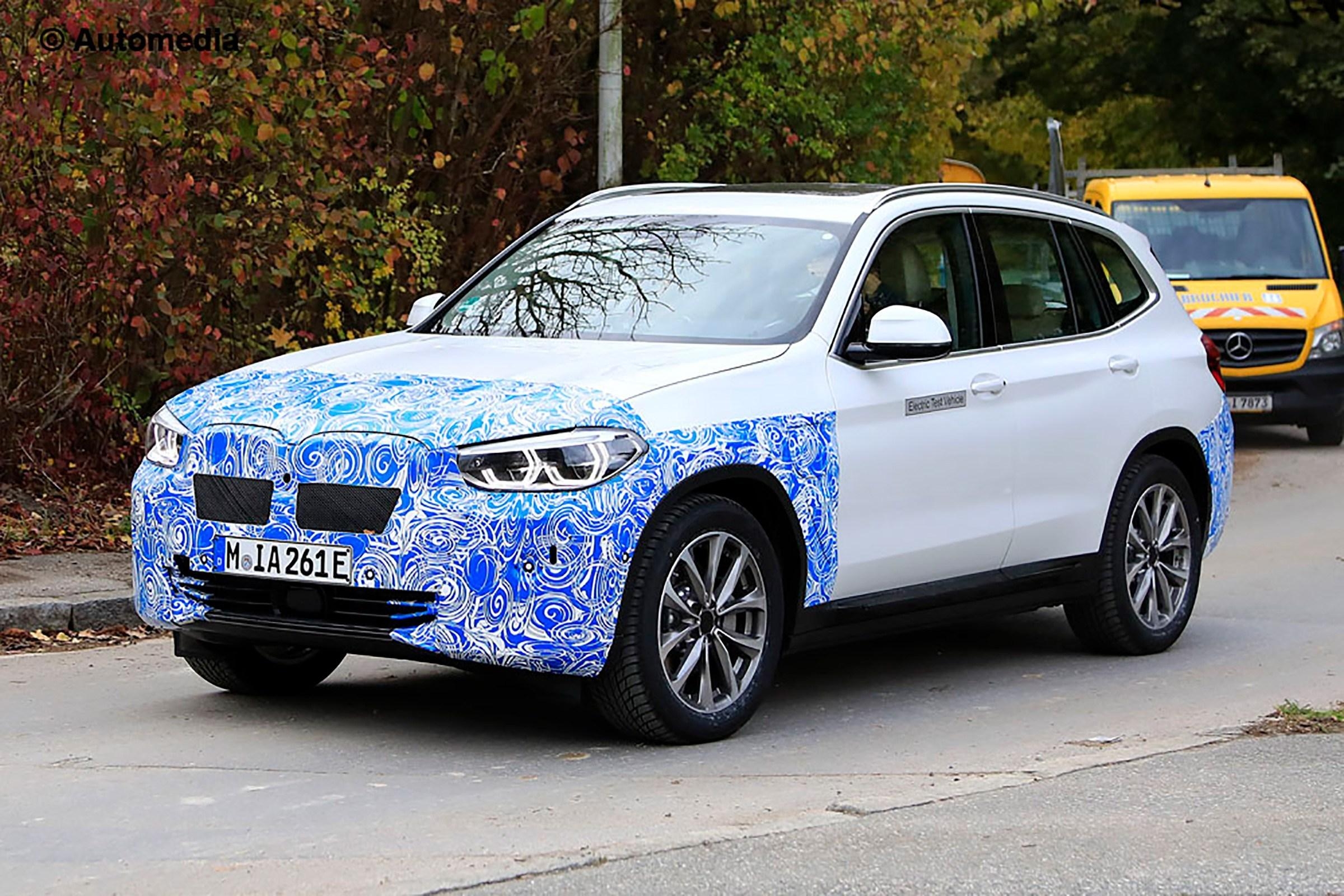 2400x1600 New 2019 Bmw Ix3 Spied Testing Auto Express intended for 2019 Bmw X3, Desktop