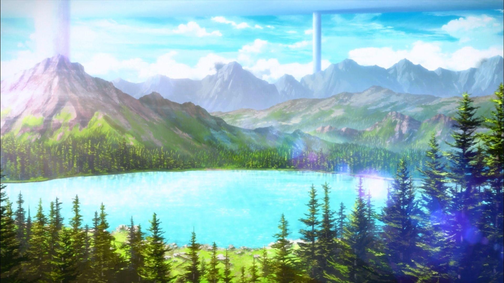 1920x1080 Anime Scenery HD Wallpaperx1080. ANIME/ SCENERY, Desktop