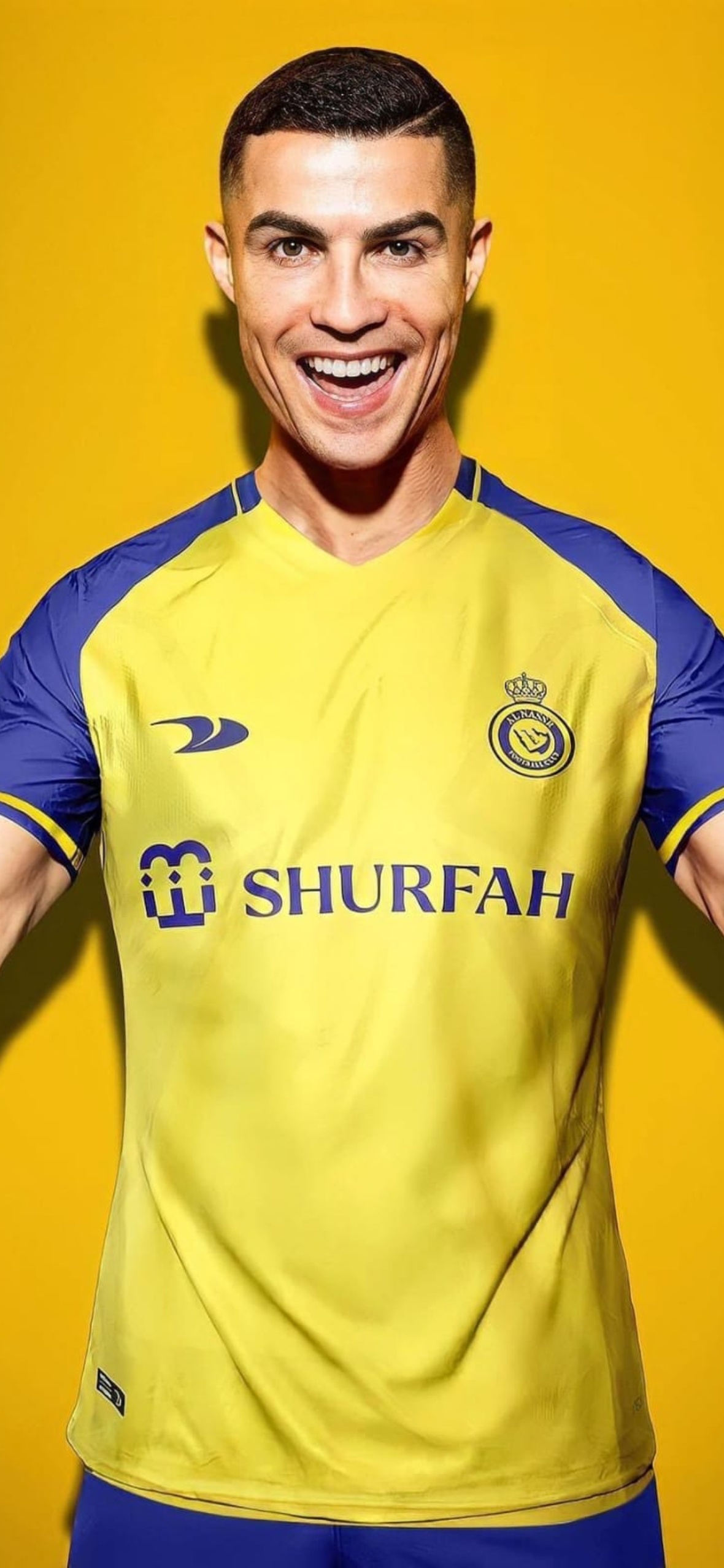 1180x2560 Best Cristiano Ronaldo Al Nassr iPhone Wallpaper [ HQ ], Phone