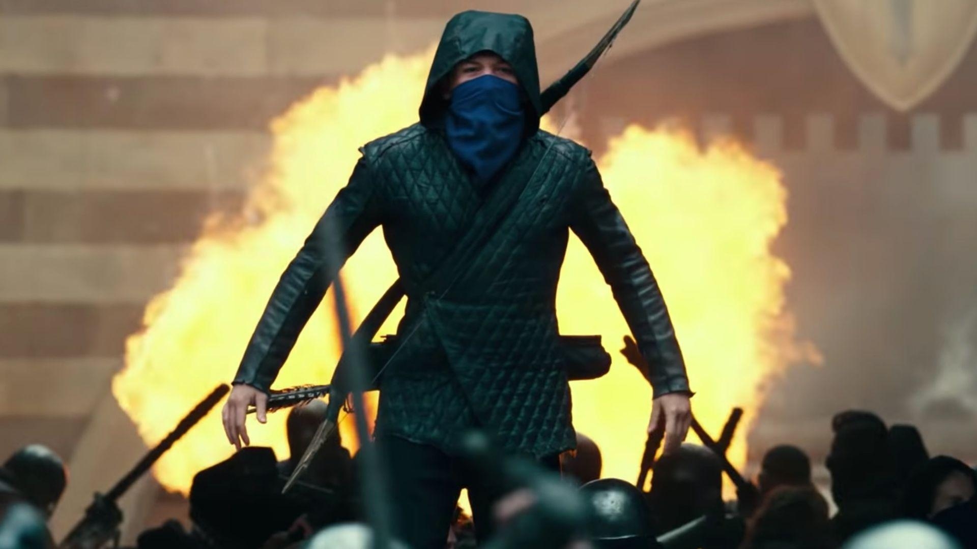 1920x1080 Jamie Foxx Trains Taron Egerton To Be a Warrior in New Trailer, Desktop