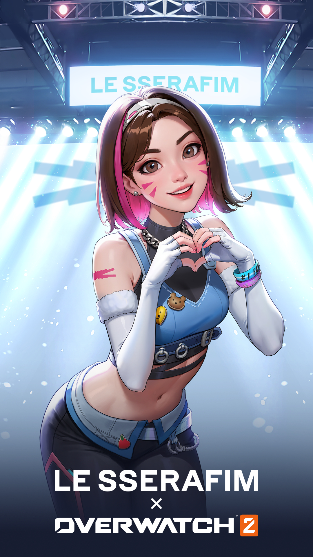 1080x1920 D.Va (Overwatch) Phone Wallpaper, Phone