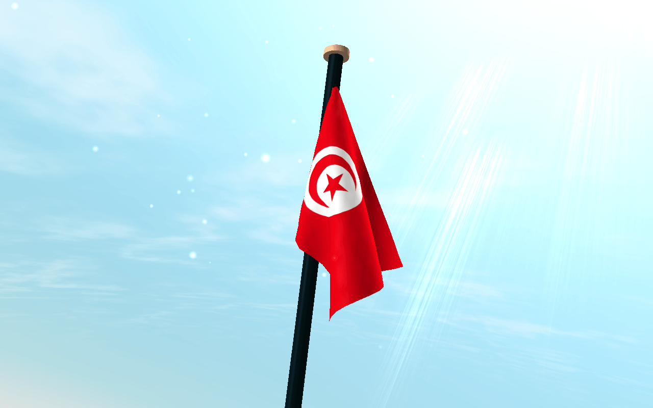 1280x800 Tunisia Flag 3D Free Wallpaper Apps on Google Play, Desktop