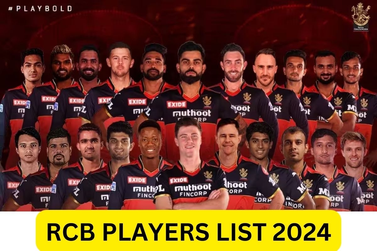 1200x800 RCB Players List 2024: Royal, Desktop