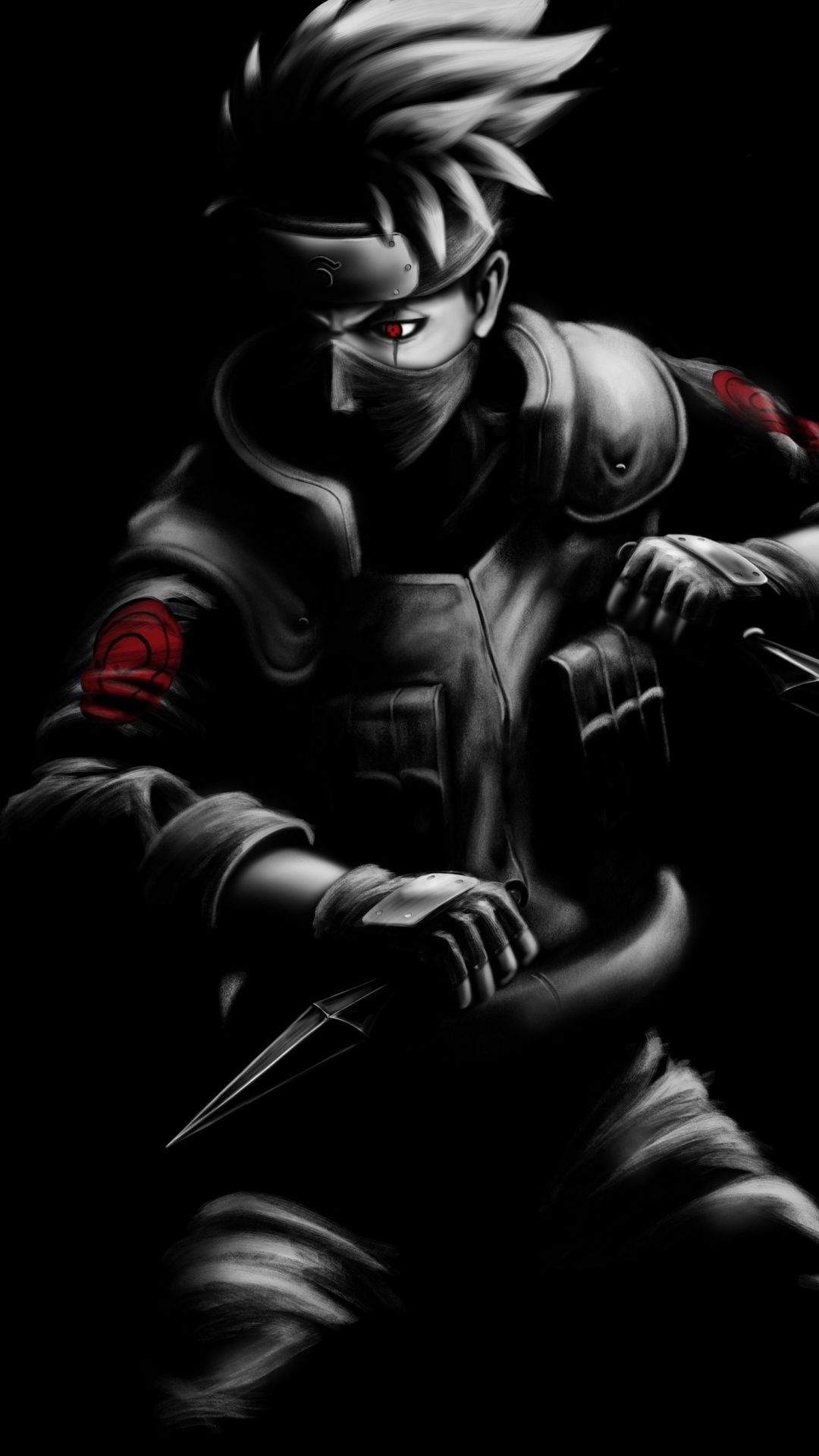 1080x1920 Dark Kakashi Wallpaper Free Dark Kakashi Background, Phone