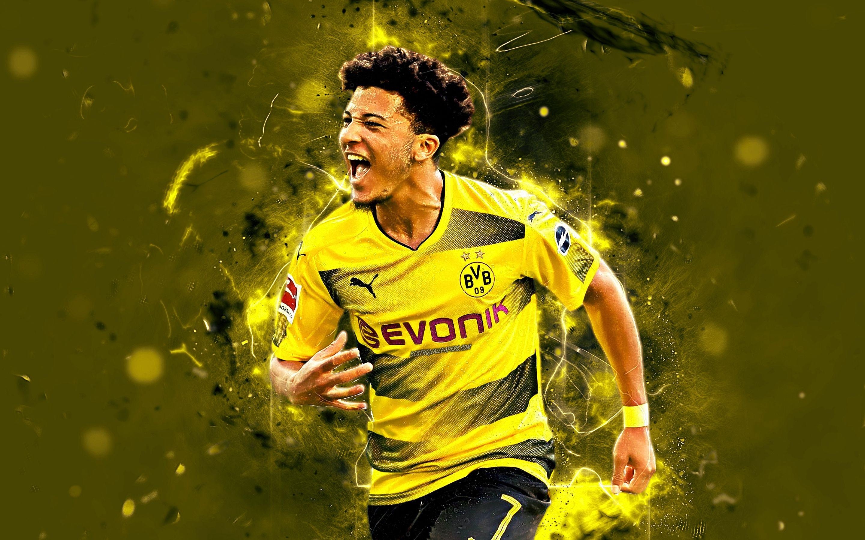 2880x1800 Download wallpaper Jadon Sancho, english footballers, Borussia, Desktop