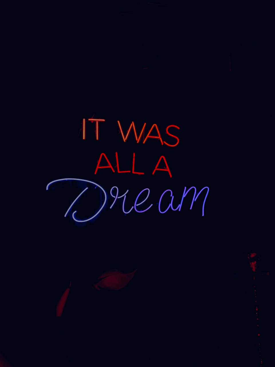 960x1280 IT WAS ALL A DREAM. We heart it, Wise words, Best quotes, Phone