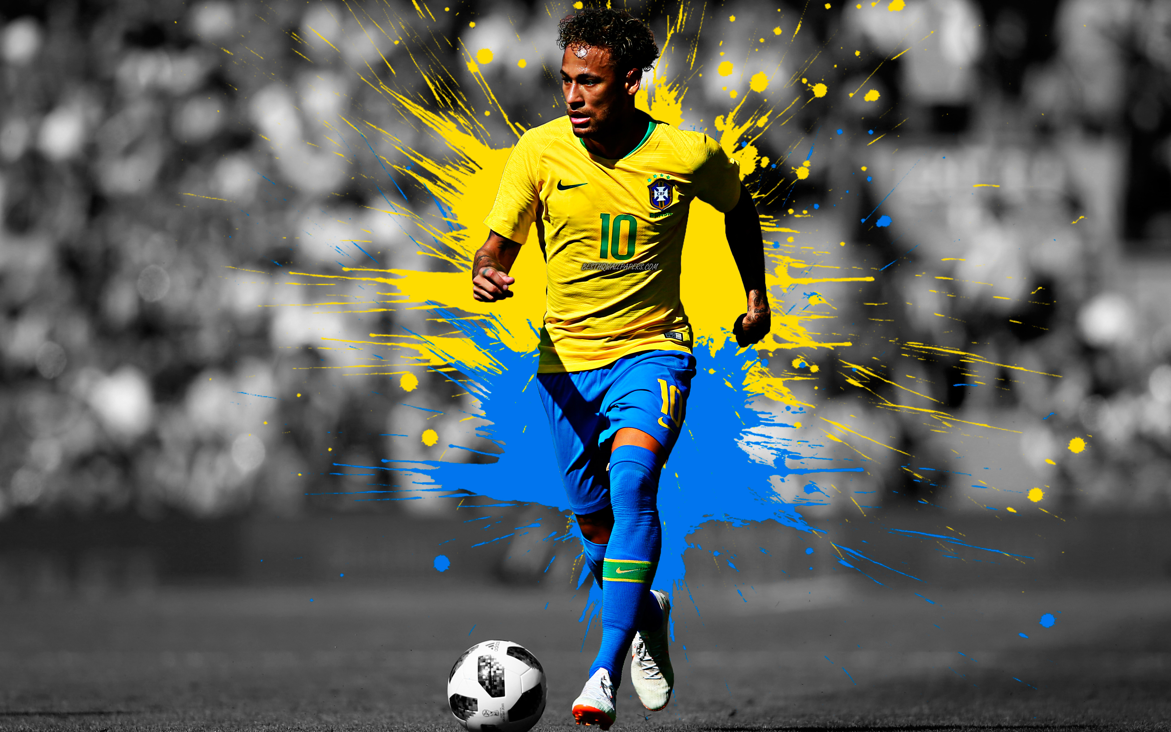 3840x2400 Neymar Jr 4k Ultra HD Wallpaper, Desktop