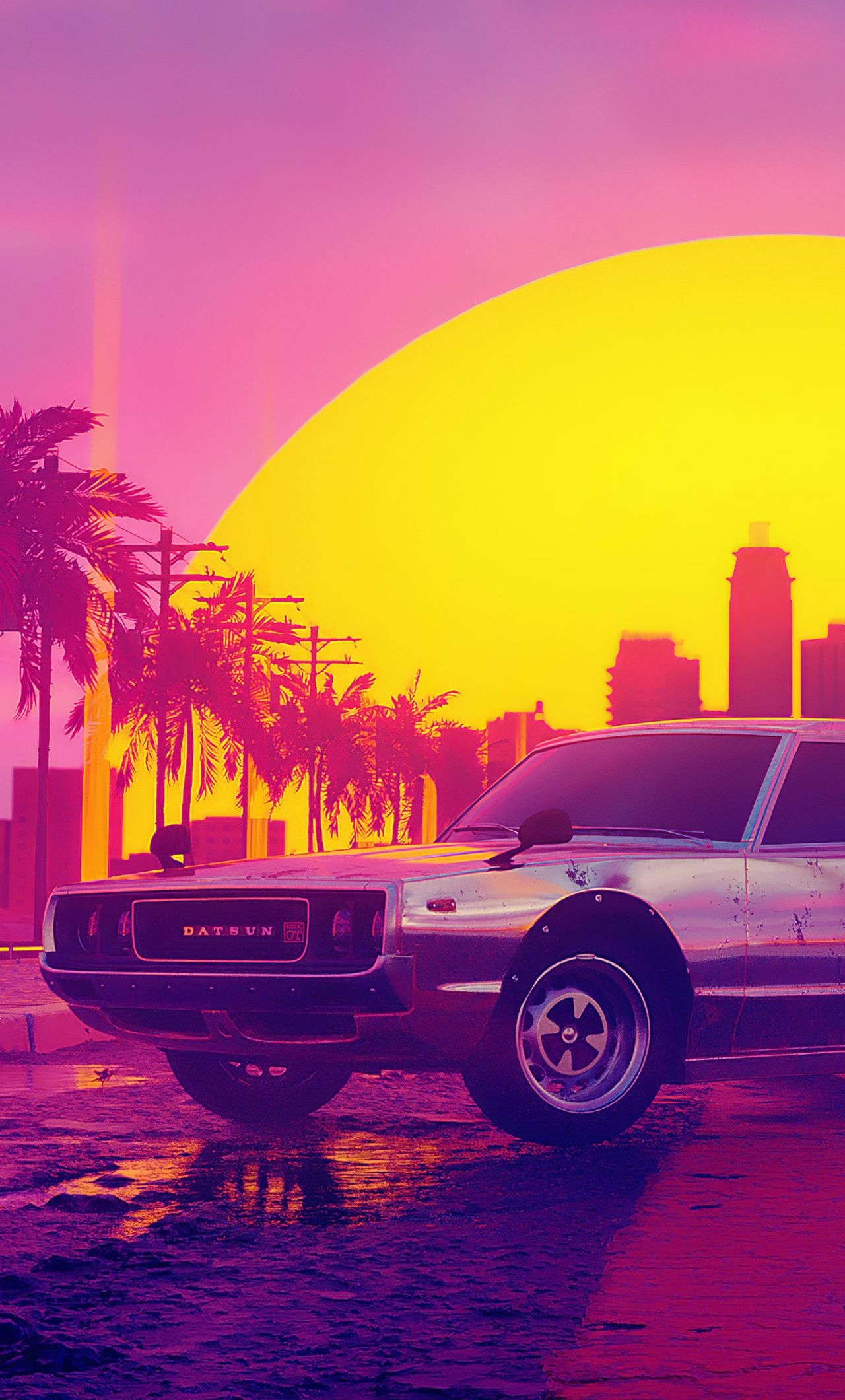 1280x2120 Vice City Wallpaper Free Vice City Background, Phone