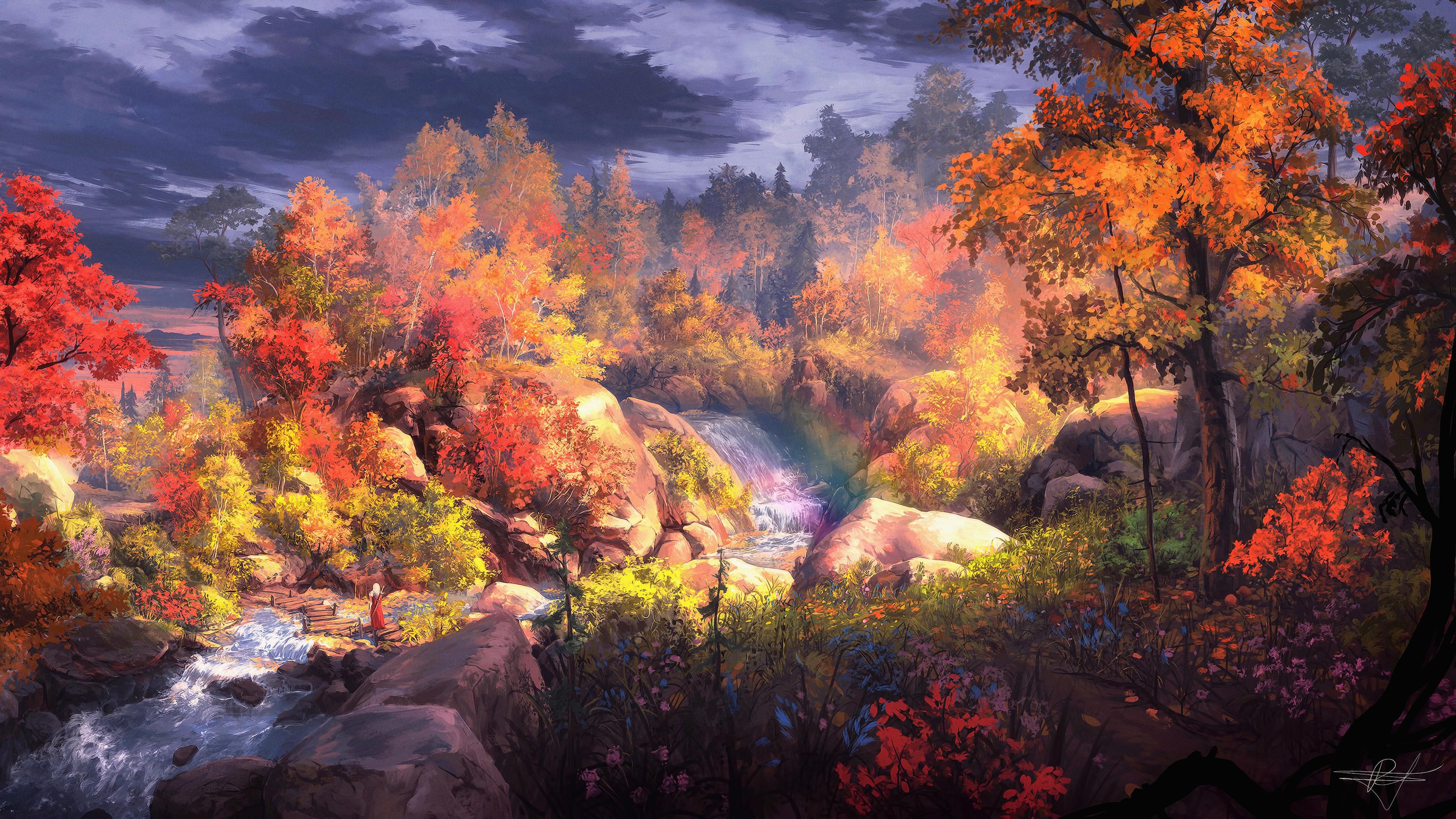 3840x2160 Pokemon Autumn Wallpaper Free Pokemon Autumn Background, Desktop