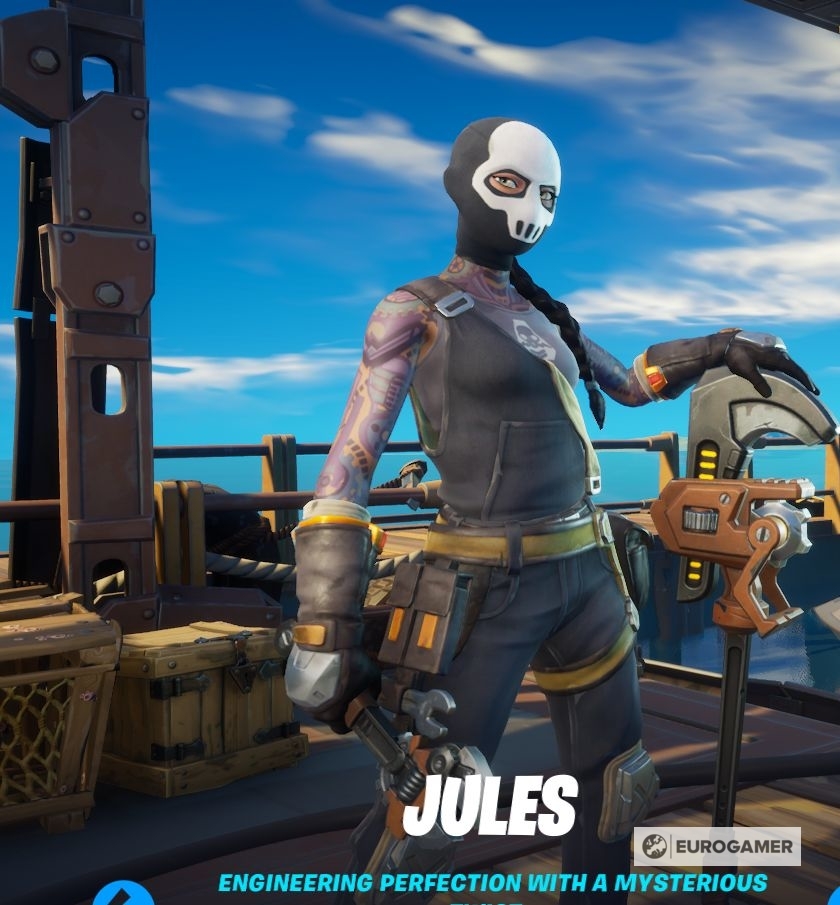 840x910 Jules Fortnite wallpaper, Phone