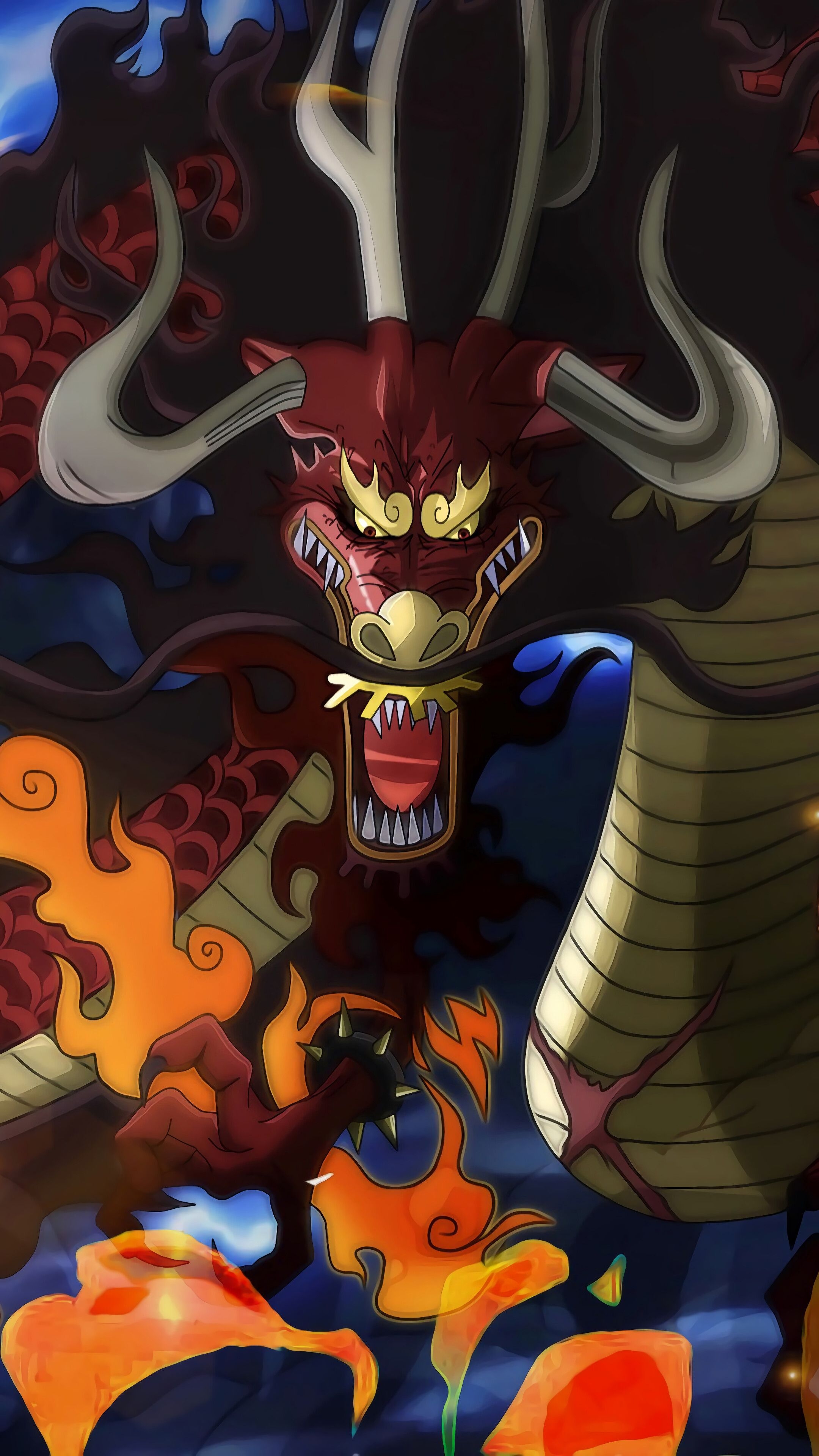 2160x3840 Kaido, Dragon, Form, One Piece, 4K phone HD Wallpaper, Image, Background, Photo and Picture. Mocah HD Wallpaper, Phone