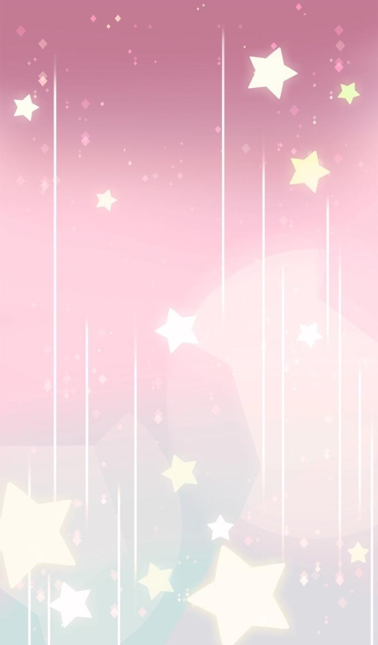 750x1280 art cartoon stars pink scenery pastel not mine requests iphone, Phone