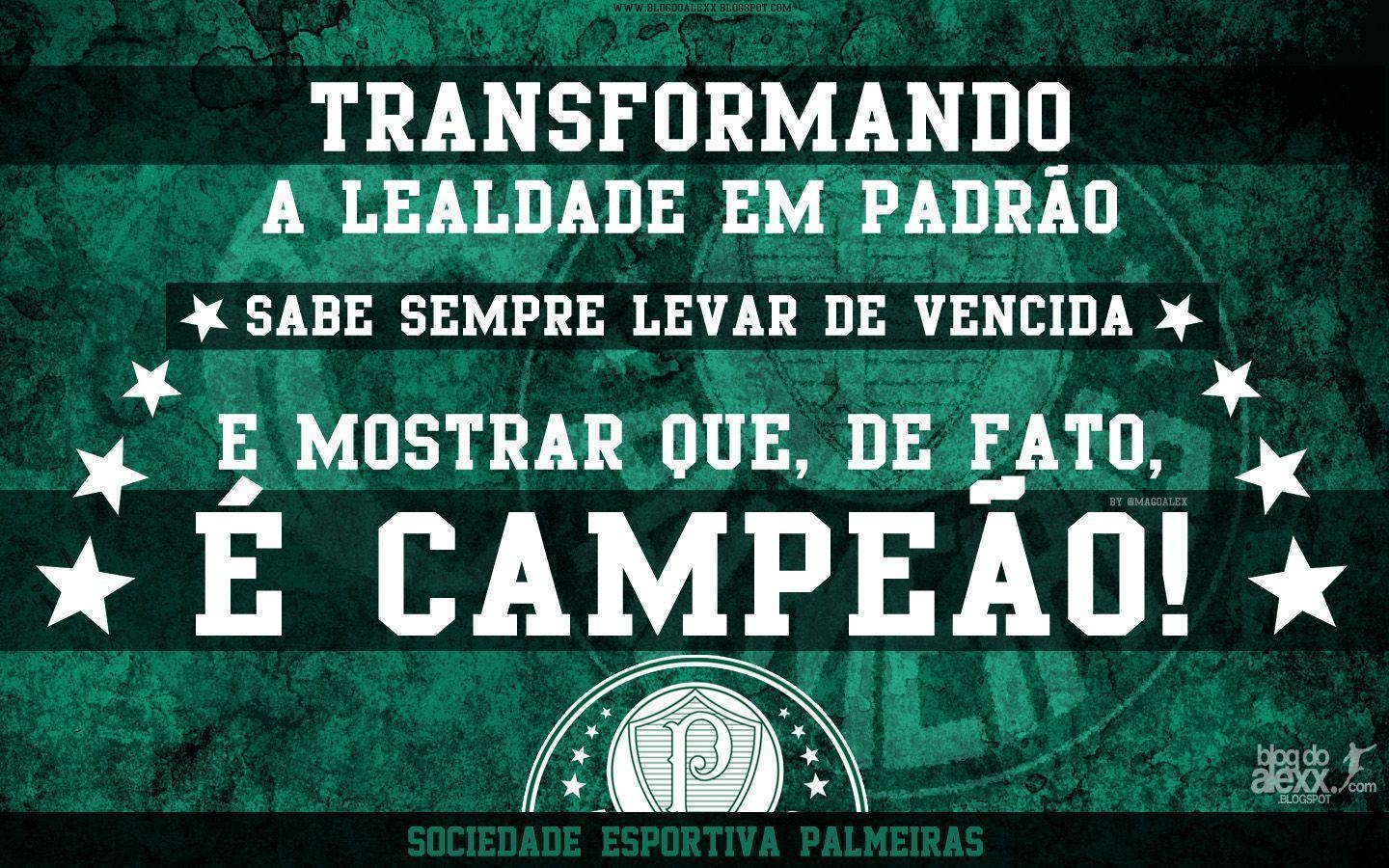 1440x900 Palmeiras "Lealdade em Padrão". BLOG DO ALEXX, Desktop