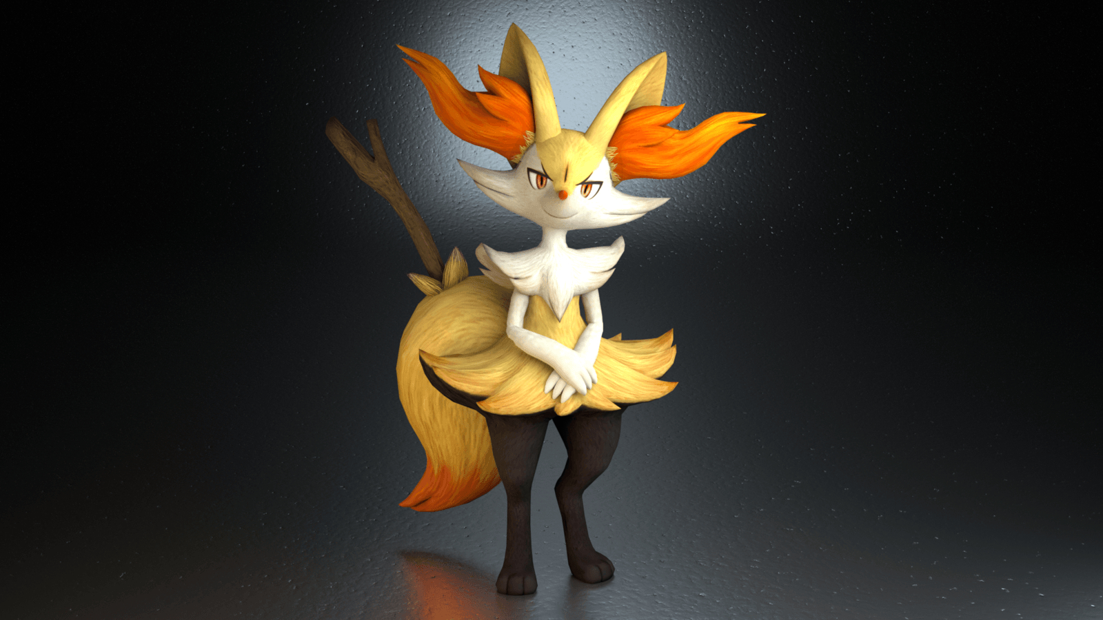 1600x900 Braixen (Pokemon). Pokémon, Desktop