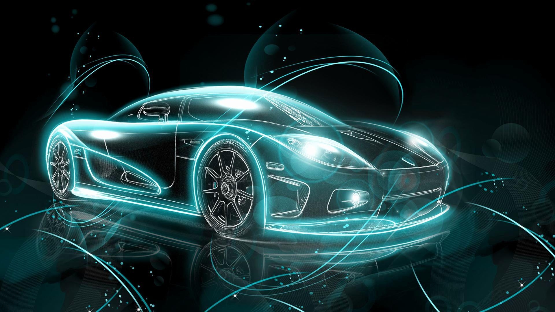 1920x1080 Cool Car Wallpaper Fresh Neon Car Wallpaperafari, Desktop