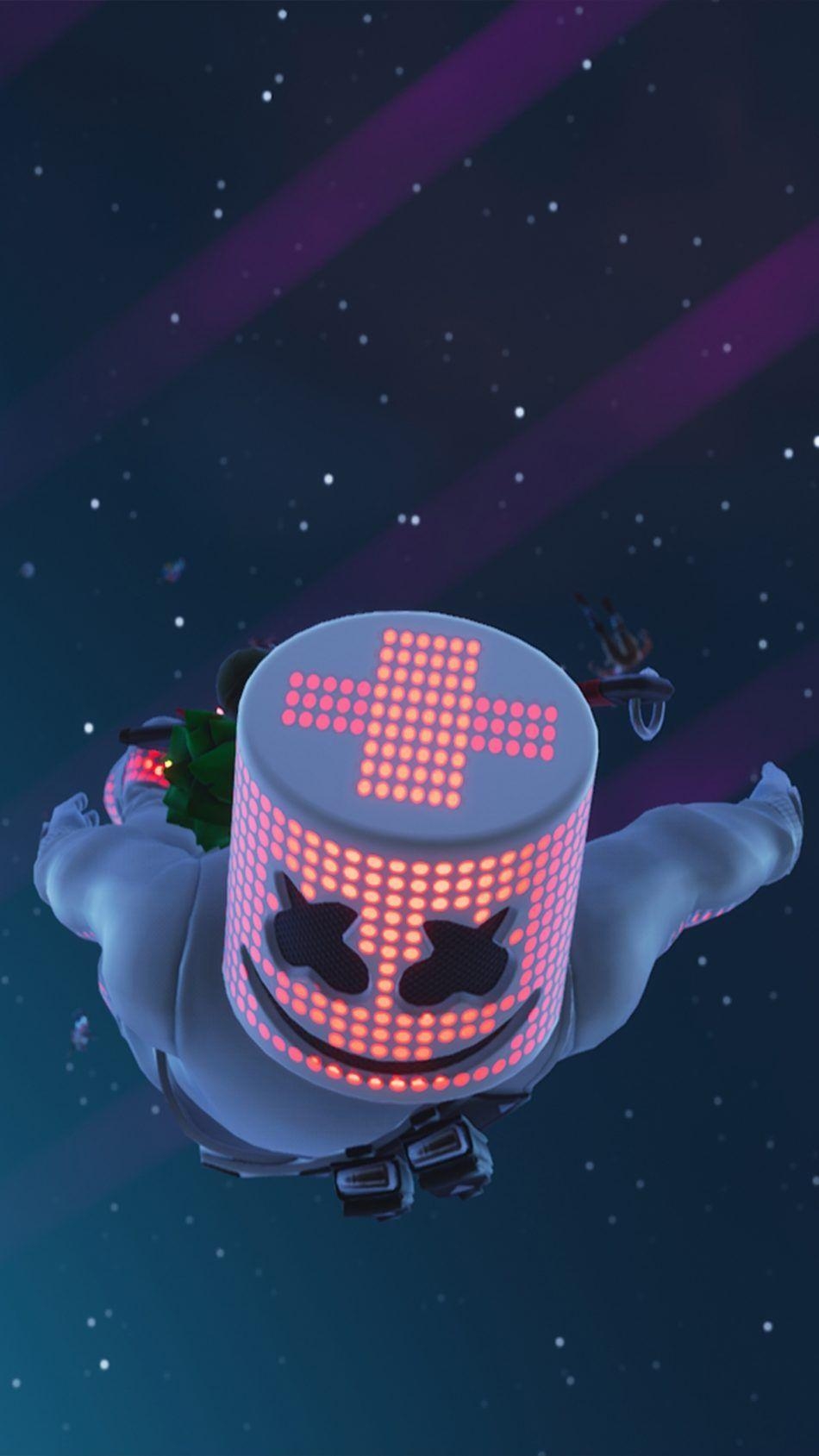 950x1690 Free download Marshmello In Air Fortnite G Mobile wallpaper Gaming, Phone