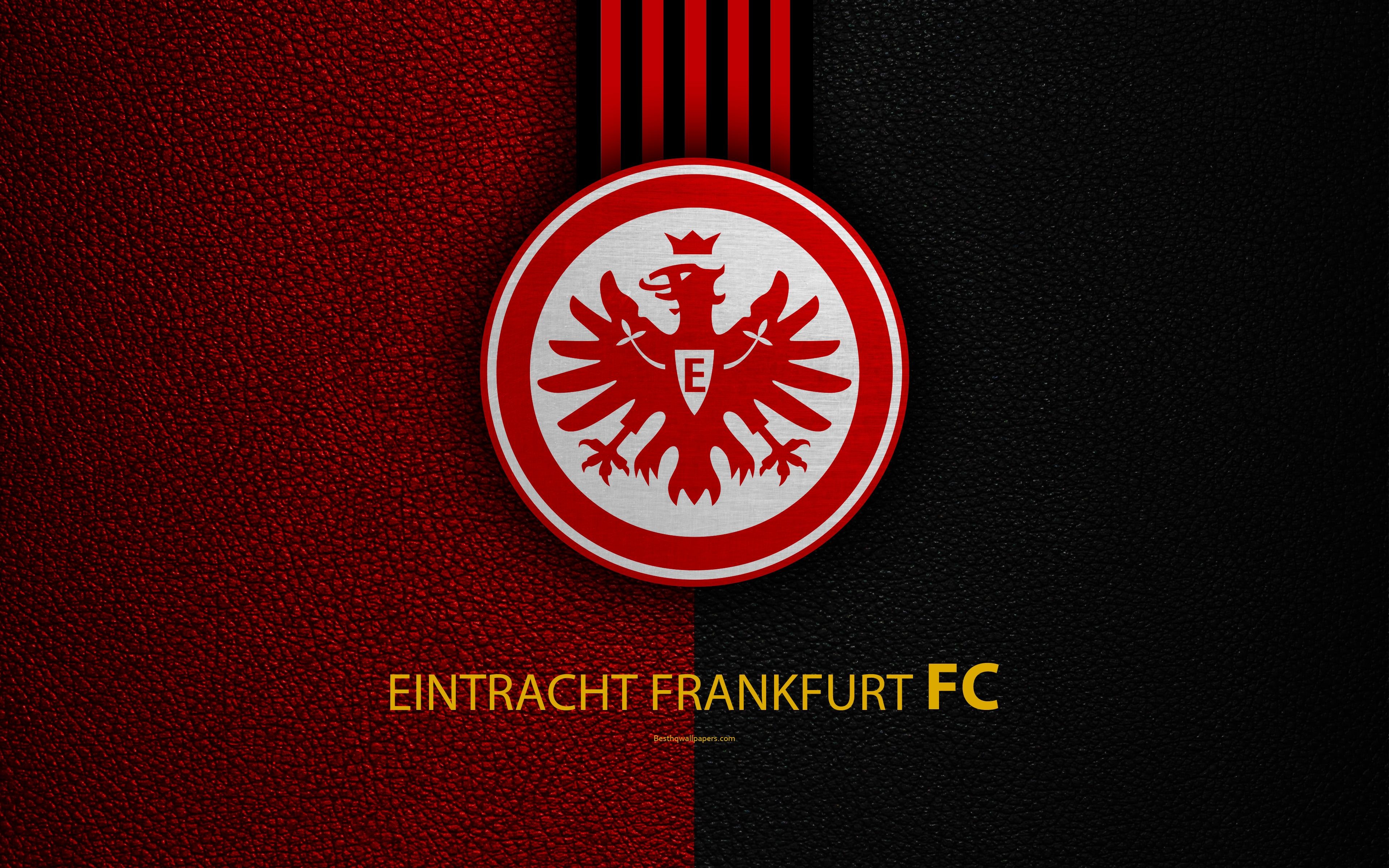 3840x2400 Download wallpaper Eintracht Frankfurt FC, 4k, German football club, Desktop