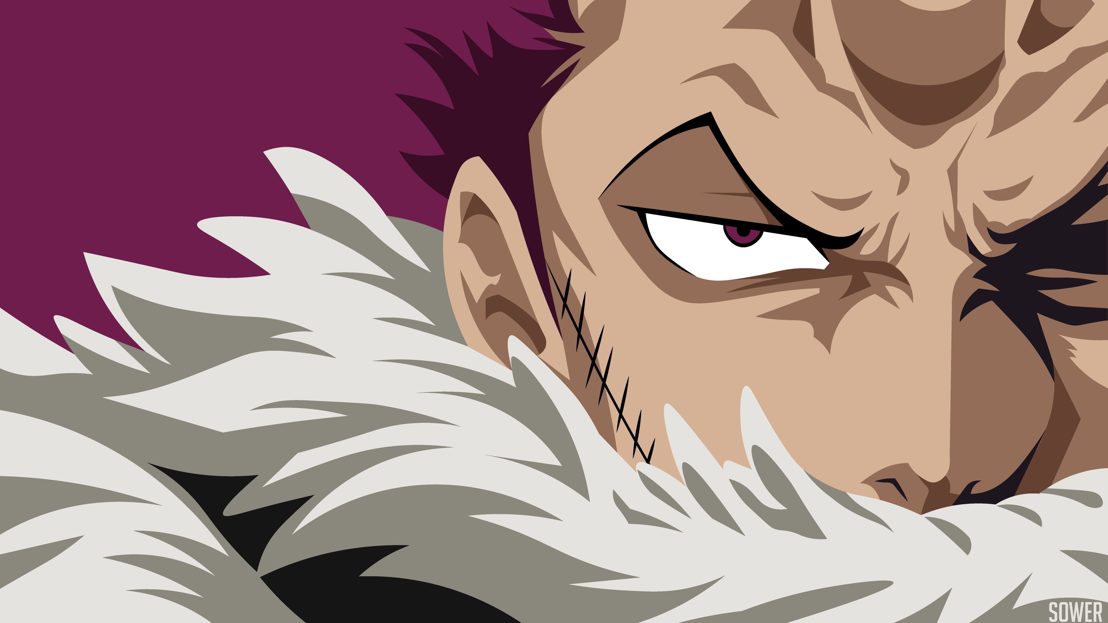 3840x2160 Anime One Piece Charlotte Katakuri K #wallpaper #hdwallpaper #desktop. Anime, Anime wallpaper, HD anime wallpaper, Desktop