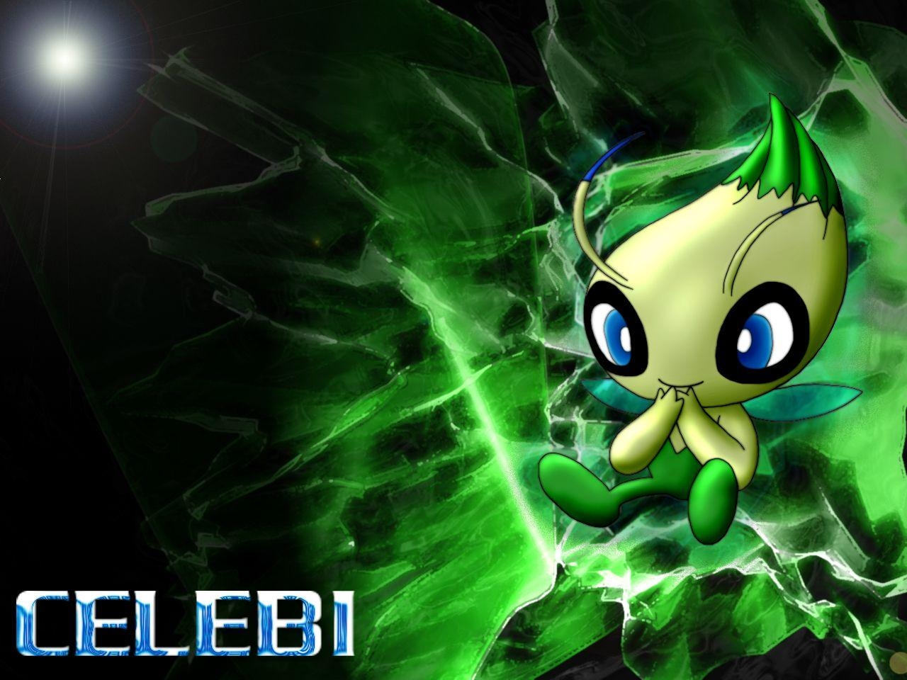 1280x960 Shiny Celebi, Desktop