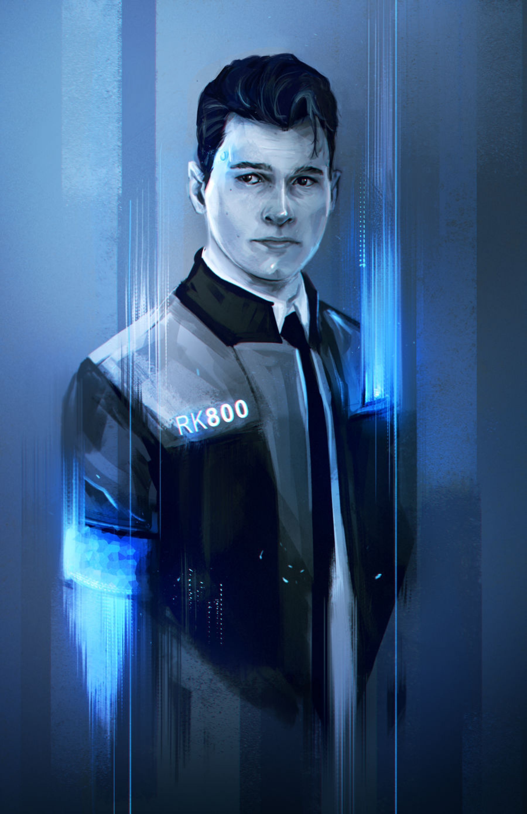 1800x2780 Connor Become Human, Phone